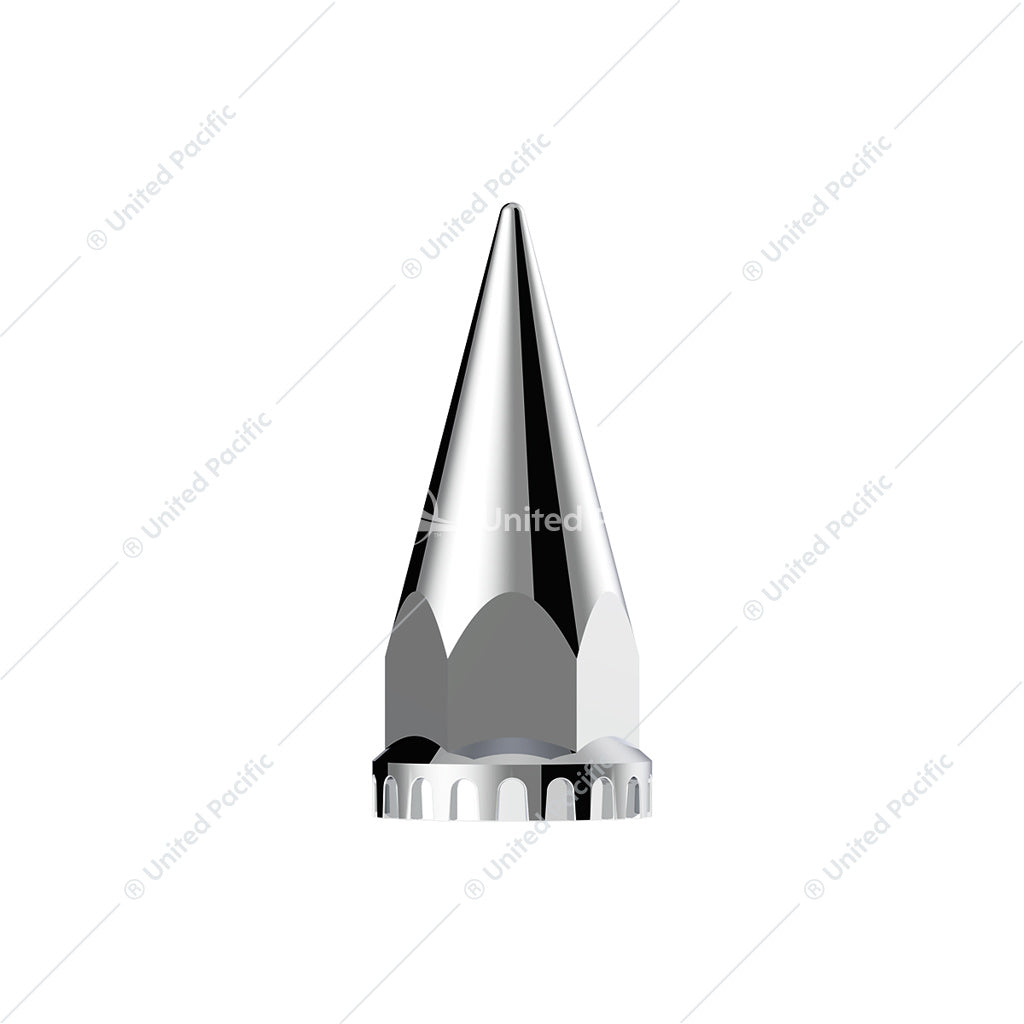 10569 33mm X 4-3/4" Chrome Super Spike Nut Covers - Thread-On (Box of 10)