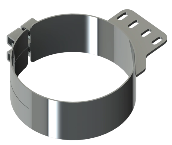 50-03083 8" 4-Holed Kenworth Clamp