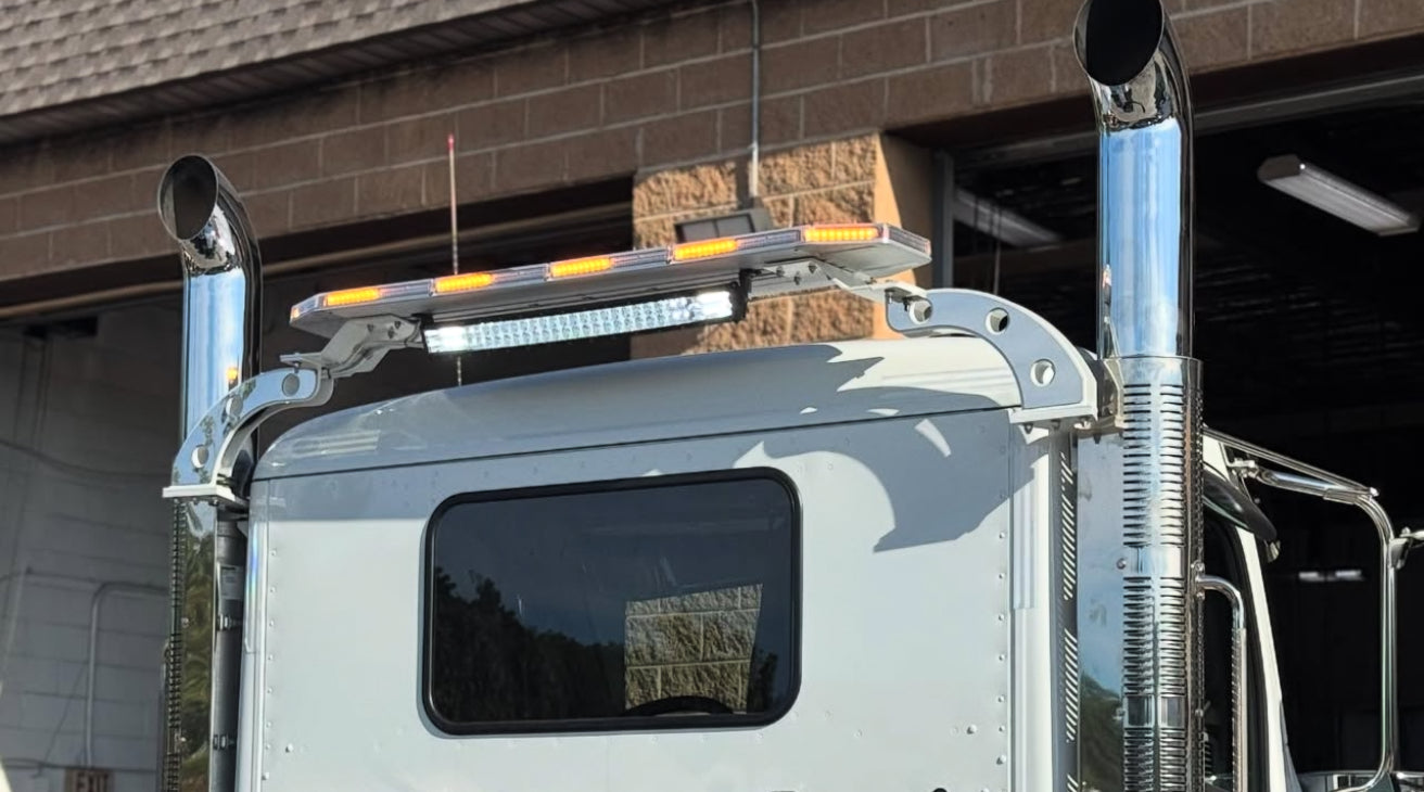 Paccar Escort Bracket w/ Adapter and Overlay