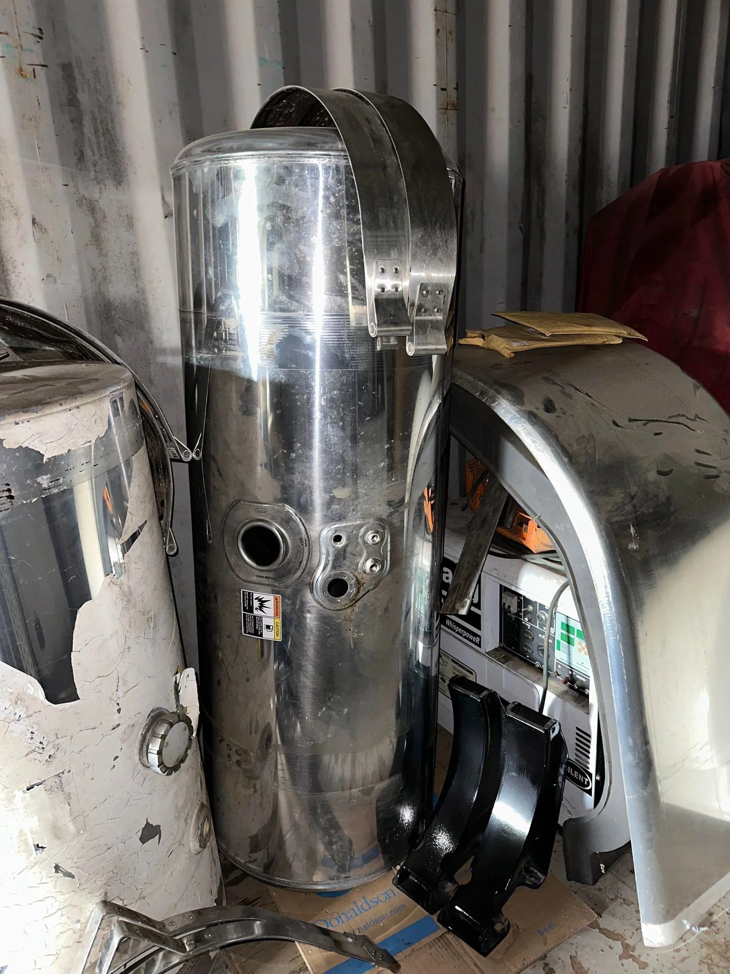 Peterbilt Fuel Tank 23" X 60" 100 Gallon, Driver Side
