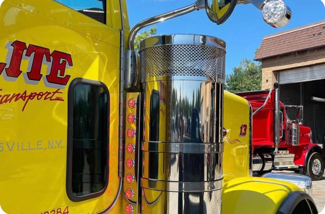 Peterbilt Rear Air Cleaner Brackets