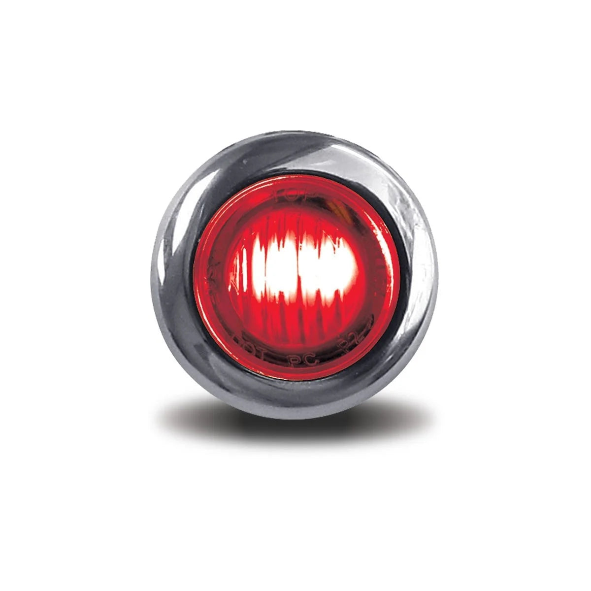 TLED-B2R Mini Button Red LED- 2 Wire