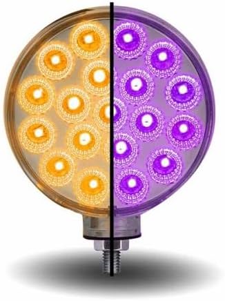 TLED-DFXP Double Face Combination Dual Revolution Amber/Red/Purple