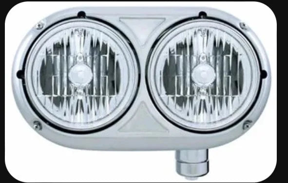 Dual Round Headlights Set United Pacific