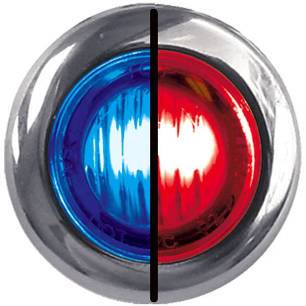 TLED-BX3RB 3/4 Dual Revolution Red/Blue LED