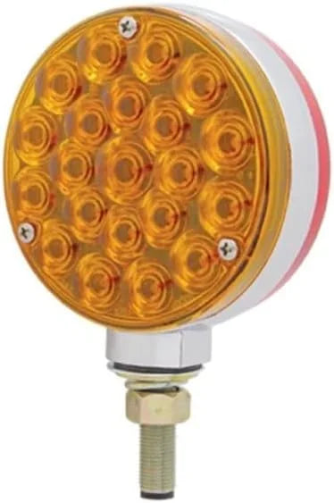 United Pacific 38103 Double Face Turn Signal Light Amber & Red Led
