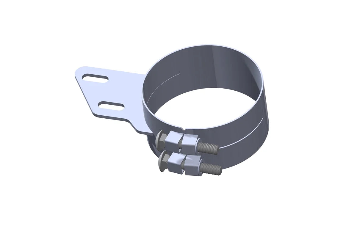 8" Exhaust Angled Peterbilt Clamp