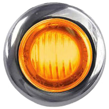 TLED-B2A Mini Button Amber LED-2 Wire