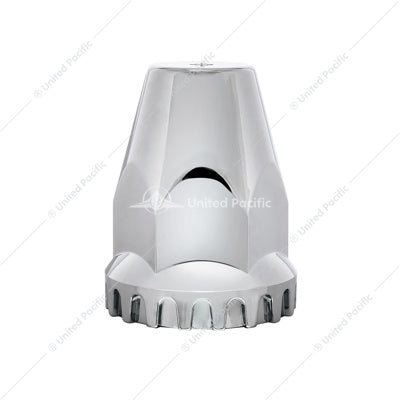 10265CB 33mm X 2-3/4" Chrome Plastic Original Nut Covers - Push-On (60-Pack)