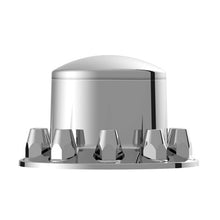 10316 Dome Rear Axle Cover With 33mm Standard Style Push-On Nut Covers - Chrome