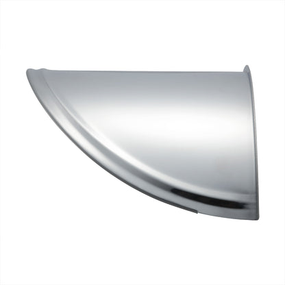 United Pacific 10531 Stainless Steel Extended Style Visor For 7" Headlight