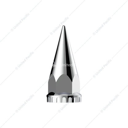 10569CB 33mm X 4-3/4" Chrome Super Spike Nut Covers - Thread-On (60-Pack)
