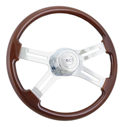 Classic Mahogany Steering Wheel