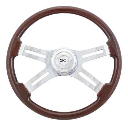 Classic Mahogany Steering Wheel
