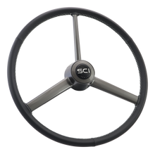 Retro Leather Steering Wheel