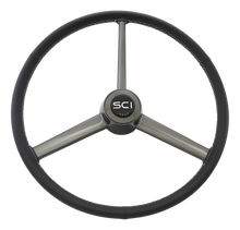 Retro Leather Steering Wheel