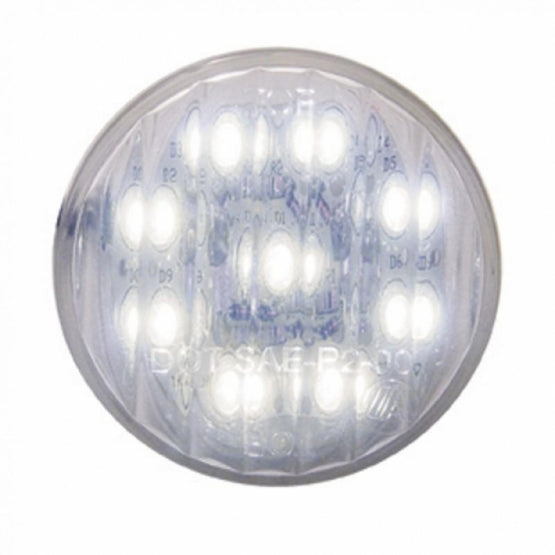 United Pacific 38030 9 LED 2" Auxiliary/Utility Light - White LED/Clear Lens