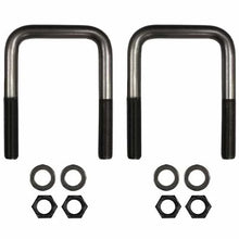 3/4 X 4 X 6.75 Inch Square U-Bolt Kit Fits Peterbilt Rear Air Leaf Suspension