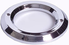 M50105 Chrome 2-1/2" Round Plastic Grommet Cover for Clearance Marker Light