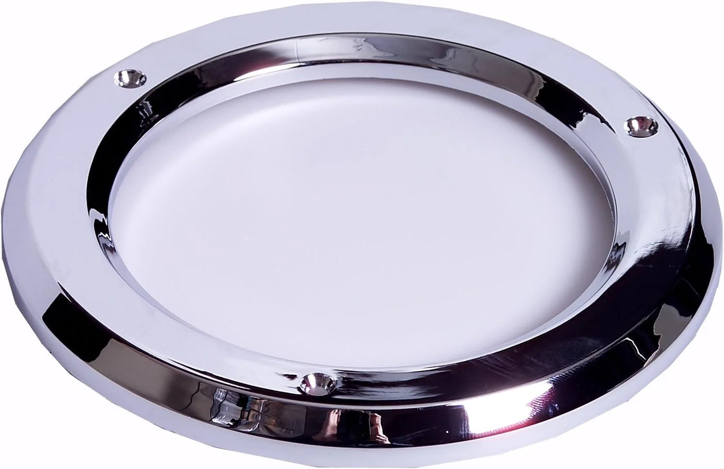 Maxxima M50405 4" Plastic Chrome Round Grommet Cover for Standard STT and Backup Light