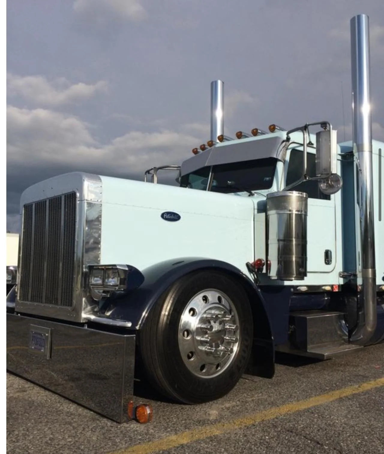 Peterbilt Front Air Cleaner
