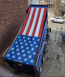 7' x 22' Mesh USA Tarp