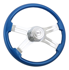 Classic - Blue Steering Wheel