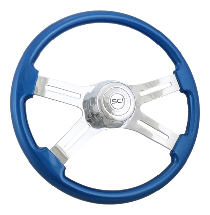 Classic - Blue Steering Wheel