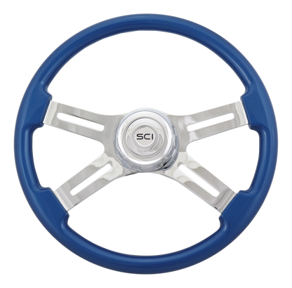 Classic - Blue Steering Wheel