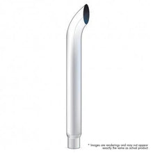 C3-75-048 7 Curved Reduce To 5 O.D. Bottom Exhaust - 48 L