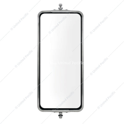 7" X 16" 430 Stainless Steel West Coast Style Mirror - Non Heated