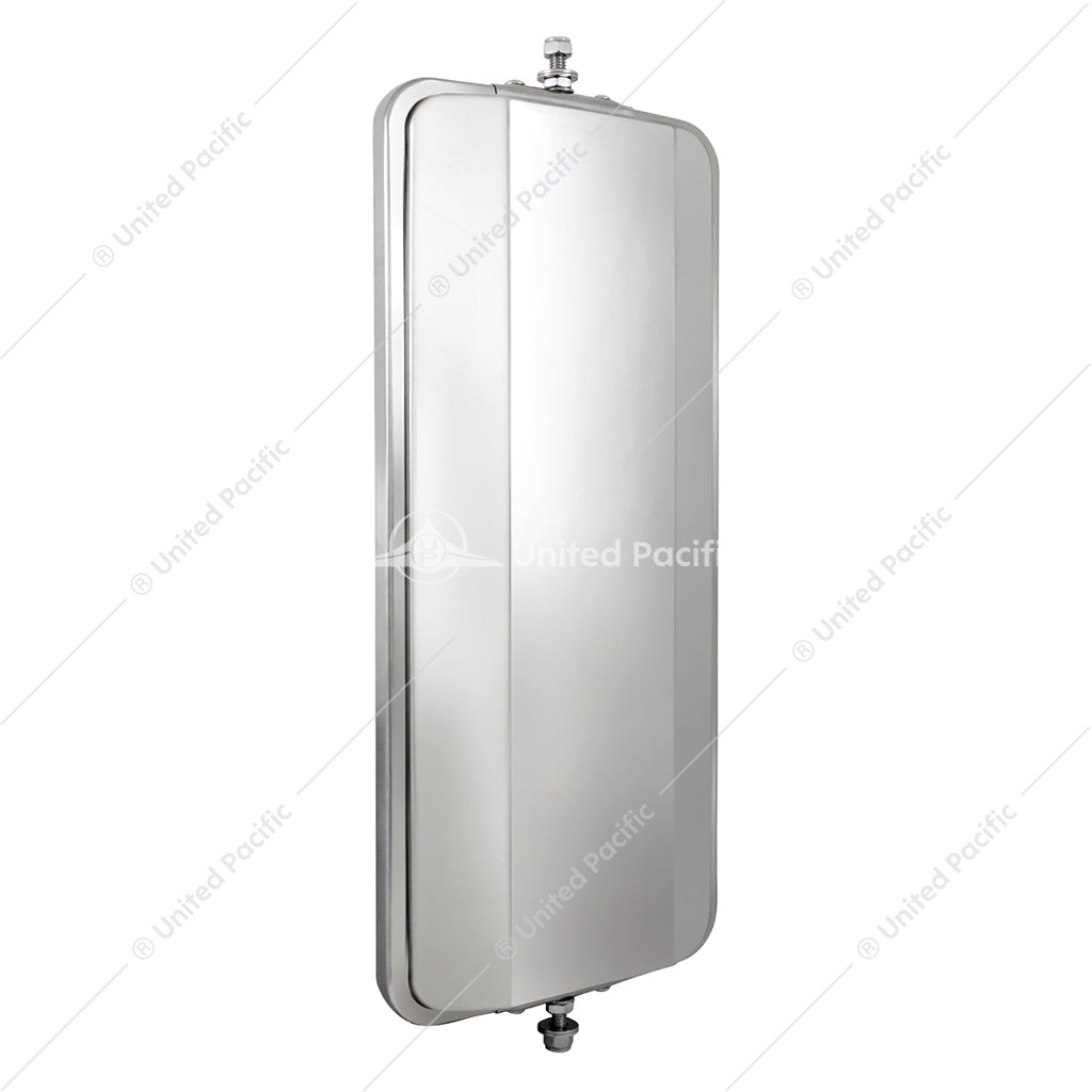 7" X 16" 430 Stainless Steel West Coast Style Mirror - Non Heated