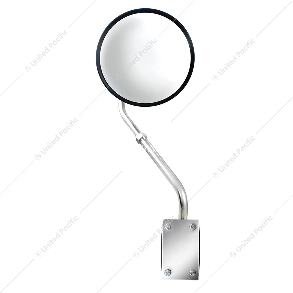 Stainless Steel Hood Mount Mirror