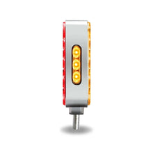 TLED-SDX Amber/Red 38 LED Turn Signal and Marker Double Face Fender Light With Chrome Reflector