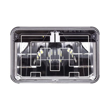 34136 Heated 4" X 6" LED Headlight With Polycarbonate Lens & Housing - High Beam