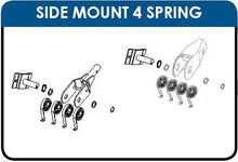 K0261A 4 Spring Clock Spring Assembly - Passenger Side