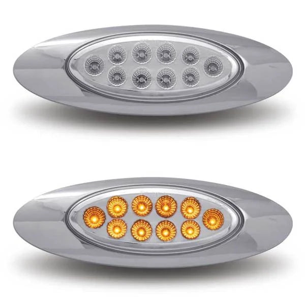TLED-G4XCA Clear Amber LED G4 Marker Light