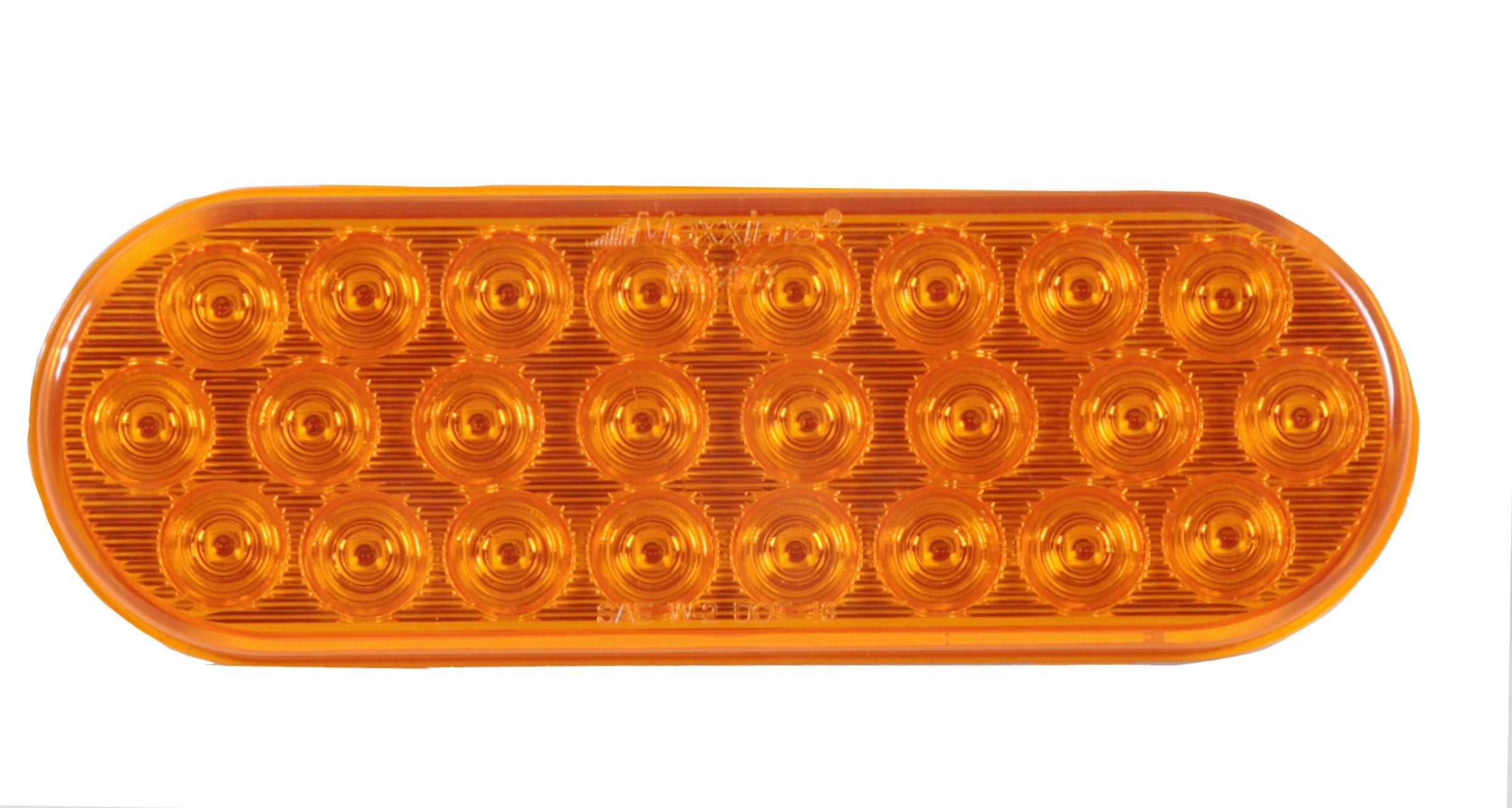 Maxxima M63201Y Amber 6" Oval LED Warning Flasher Light