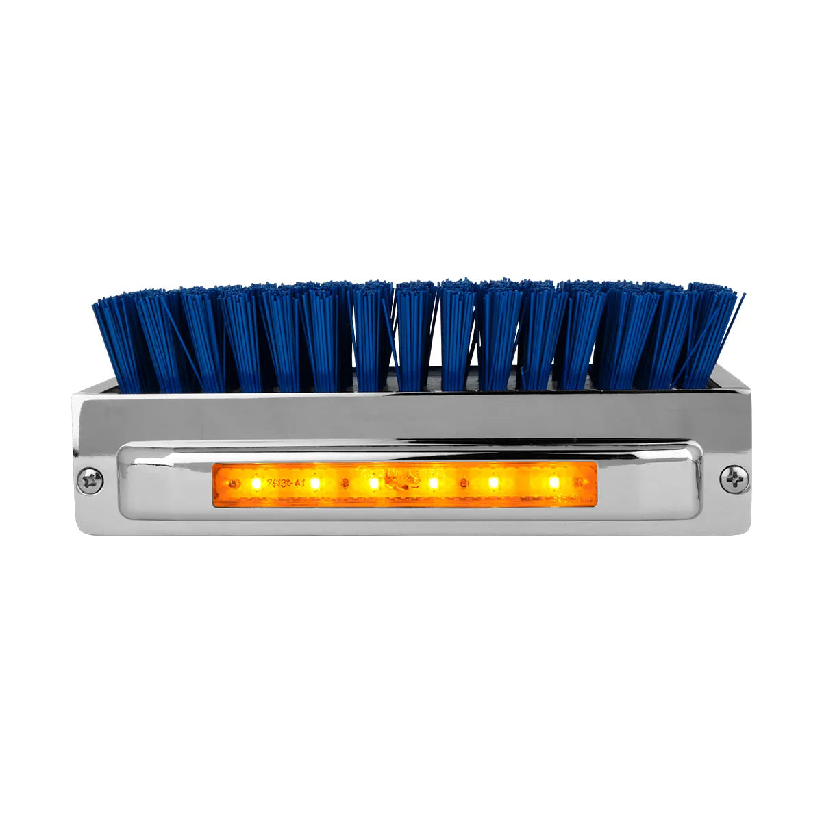 Grand General Blue Boot Caddie Brush with Amber LED Marker & Clearance Light