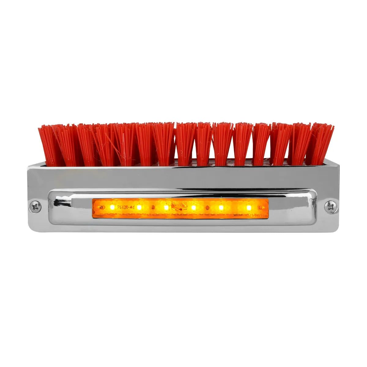 Grand General Red Boot Caddie Brush with Amber LED Marker & Clearance Light