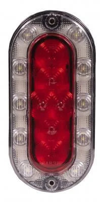 M85615R  OVAL STOP/TAIL/REAR TURN LIGHT RED