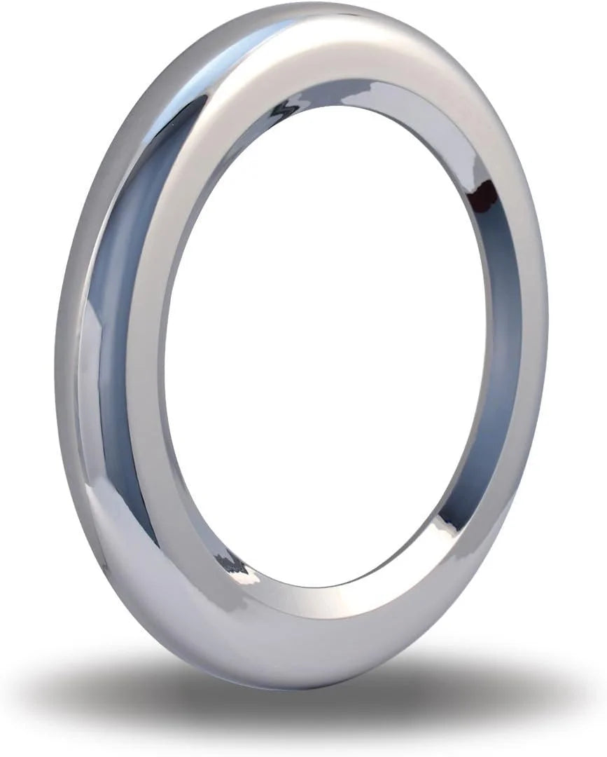 TBEZ-4CH4 Chrome Plastic Twist-On Bezel 4 inch