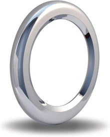 TBEZ-4CH4 Chrome Plastic Twist-On Bezel 4 inch