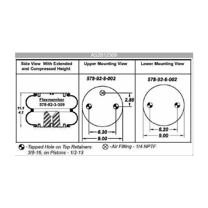 W01-358-7400 Air Spring