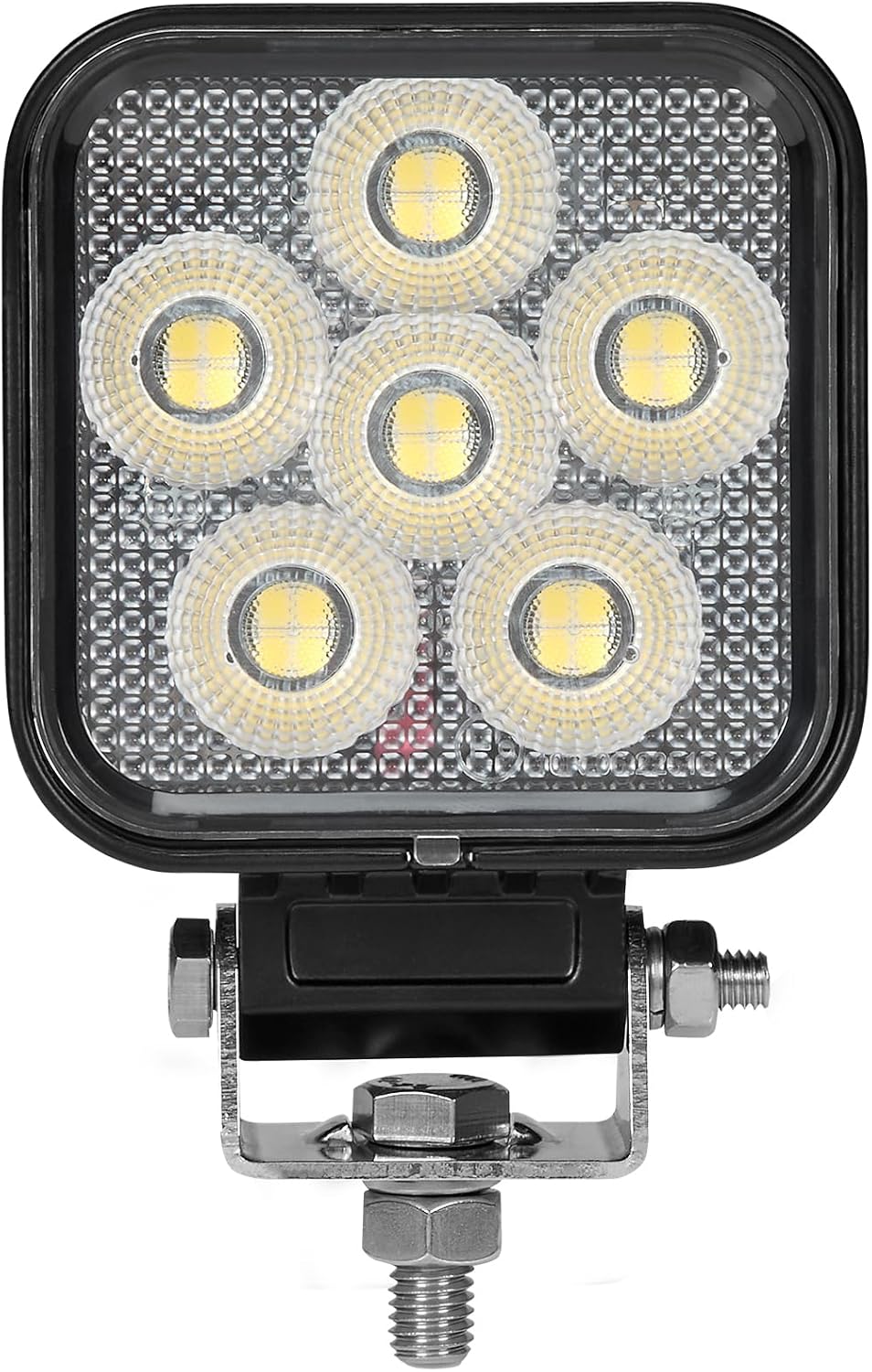 MWL-45-A Maxxima 3x3 Mini Square LED Work Light for Trucks and Heavy Duty Vehicles, 1800 Lumens, 24 LEDs