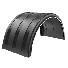FX18025P Class Eight 25″ Poly Single Axle Fender - Black