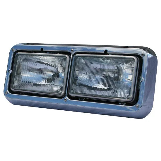 Dual Square Headlight Assembly PS