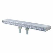 37945 19 LED 12 Reflector Double Face Light Bar - Amber & Red LEDClear Lens