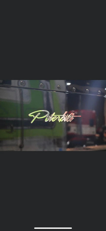 Peterbilt Script OEM Replacement Emblem