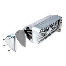 30419 Polished Aluminum Headlight Turn Signal Cover Kit For Peterbilt